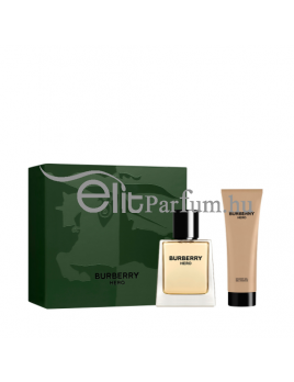 Burberry Hero férfi parfüm szett (esu de toilette) Edt 50ml+75ml Tusfürdő