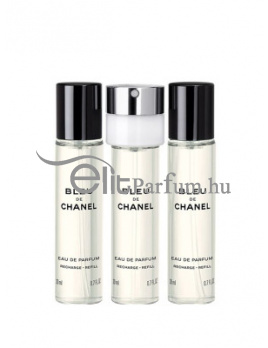 Chanel Bleu de Chanel pour Homme férfi parfüm (eau de parfum) Edp 3x20ml utántöltő
