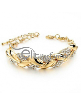 Elitparfüm női levél mintás karkötő