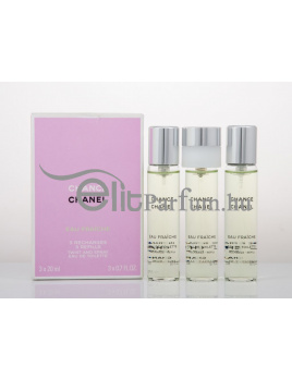 Chanel Chance Eau Fraiche női parfüm (eau de toilette) edt 3x 20ml utántöltő (refill)