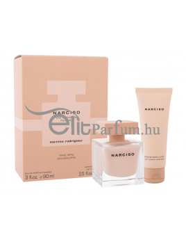 Narciso Rodriguez Narciso Poudree női parfüm szett (eau de parfum) Edp 90ml+75ml Testápoló