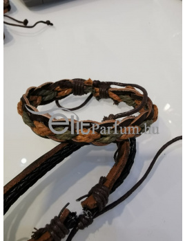 Elitparfüm Férfi bőr karkötő