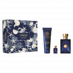 Versace Dylan Blue férfi parfüm szett (eau de toilette) Edt 100ml+5ml+150ml tusfürdő
