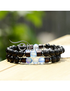 Elitparfüm férfi kétsoros karkötő