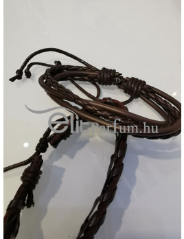 Elitparfüm Férfi bőr karkötő