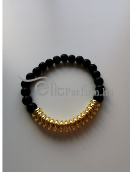 Elitparfüm Férfi fekete karkötő