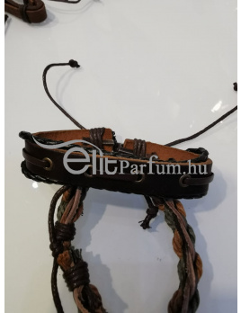 Elitparfüm Férfi bőr karkötő