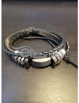 Elitparfüm Férfi bőr karkötő