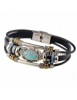 Elitparfüm fekete unisex karkötő