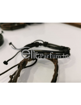 Elitparfüm Férfi bőr karkötő